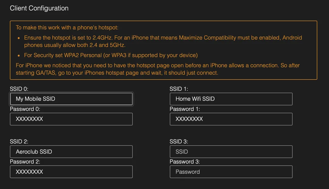 WIFI Configuration